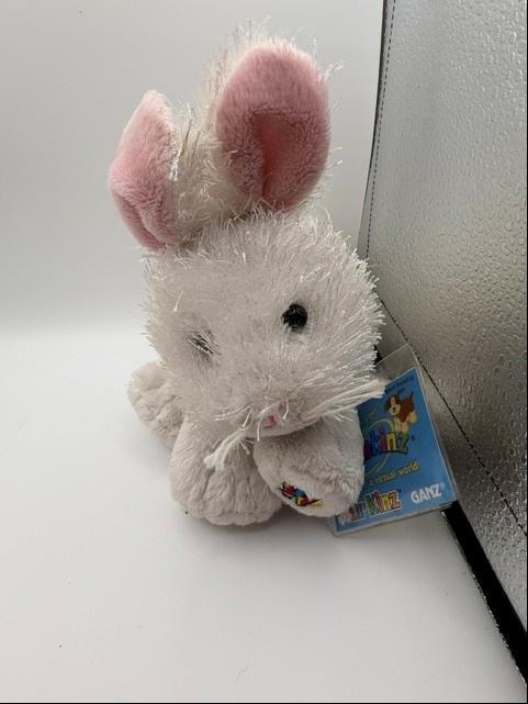 Lil Kinz White Rabbit Plush