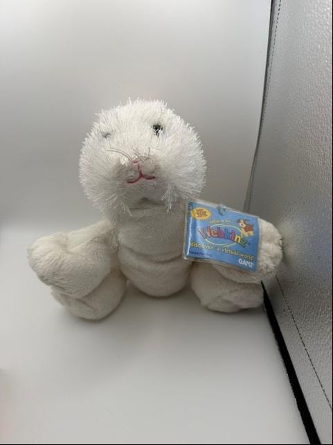 Webkinz White Rabbit Plush