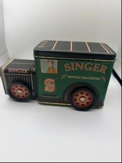 Singer Sewing Machines Vintage Tin Truck