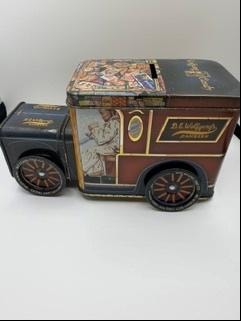 D.E. Wolfgang's Vintage Delivery Tin Truck
