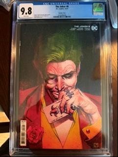 The Joker #8 Jorge Molina Cover — CGC 9.8