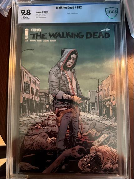 The Walking Dead #192 — CBCS 9.8