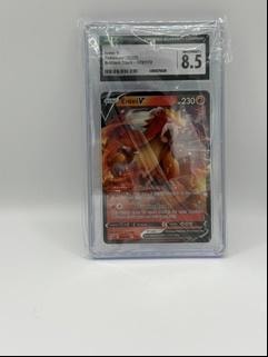 Entei V #022 Brilliant Stars CGC 8.5