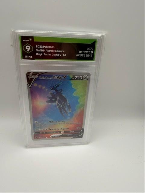 Origin Forme Dialga V #177 Full Art — 2022 Pokémon SWSH Astral Radiance Degree 9