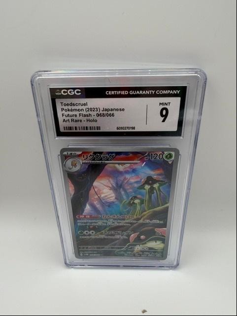 Toedscruel 068/066 Art Rare Holo — 2023 Japanese Future Flash CGC 9