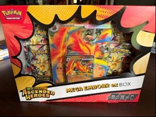Pokémon Mega Emboar EX Box