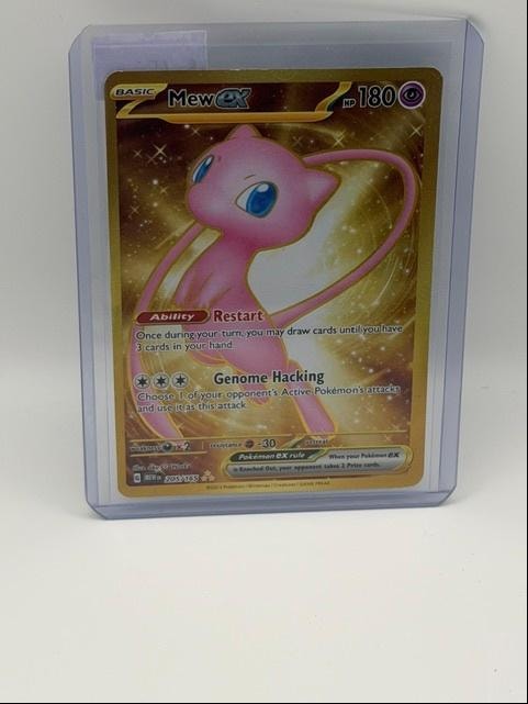 Mew EX 205/165 — 180 HP Gold Rare