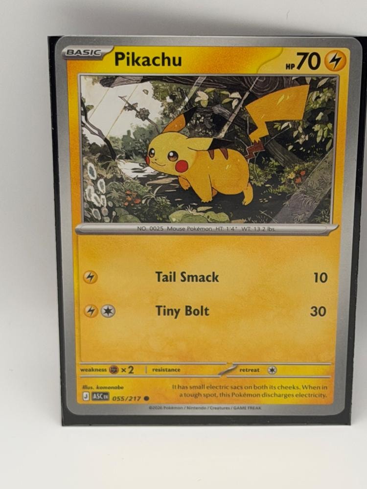 Pikachu 055/217 — Scarlet & Violet ASC