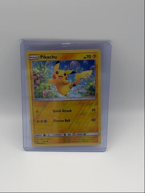 Pikachu #19 — Reverse Holo Hidden Fates