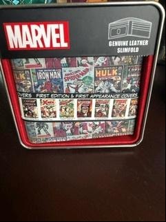 Marvel Genuine Leather Slimfold Wallet
