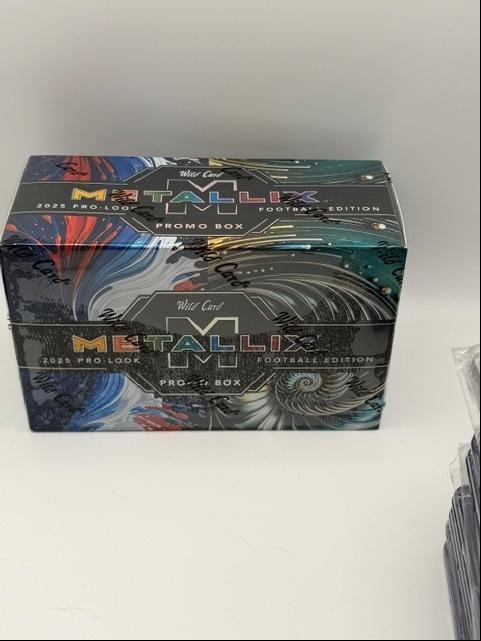 Wild Card Metallix 2025 Pro-Look Football Edition Promo Box